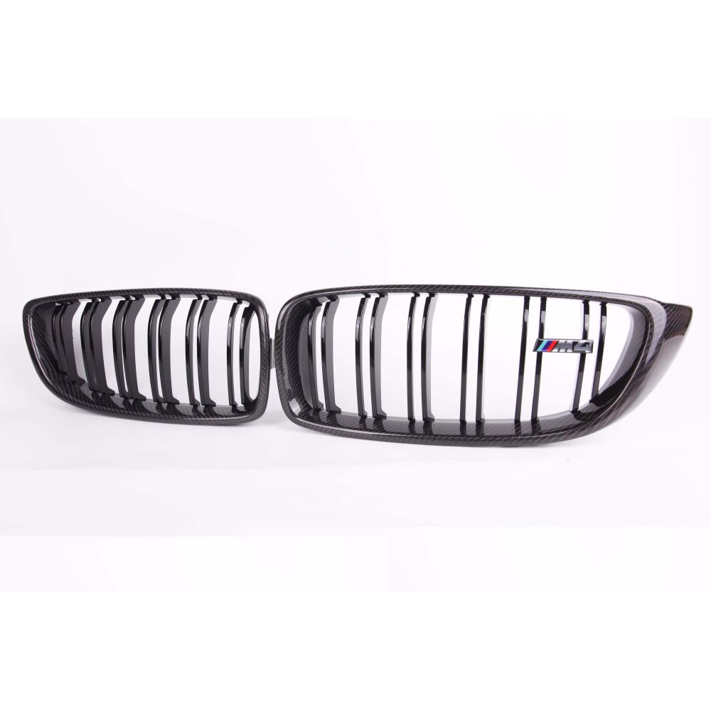 2014-2021 Bmw M3/m4 Kidney Grilles | F80/f82/f83 Carbon Fiber M4